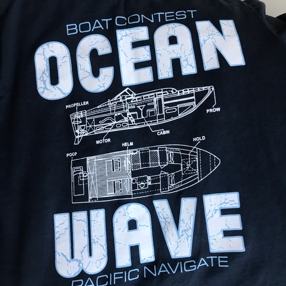 Gatti Boys Maritime Navy T-Shirt 8 Years - Picture 2 of 2